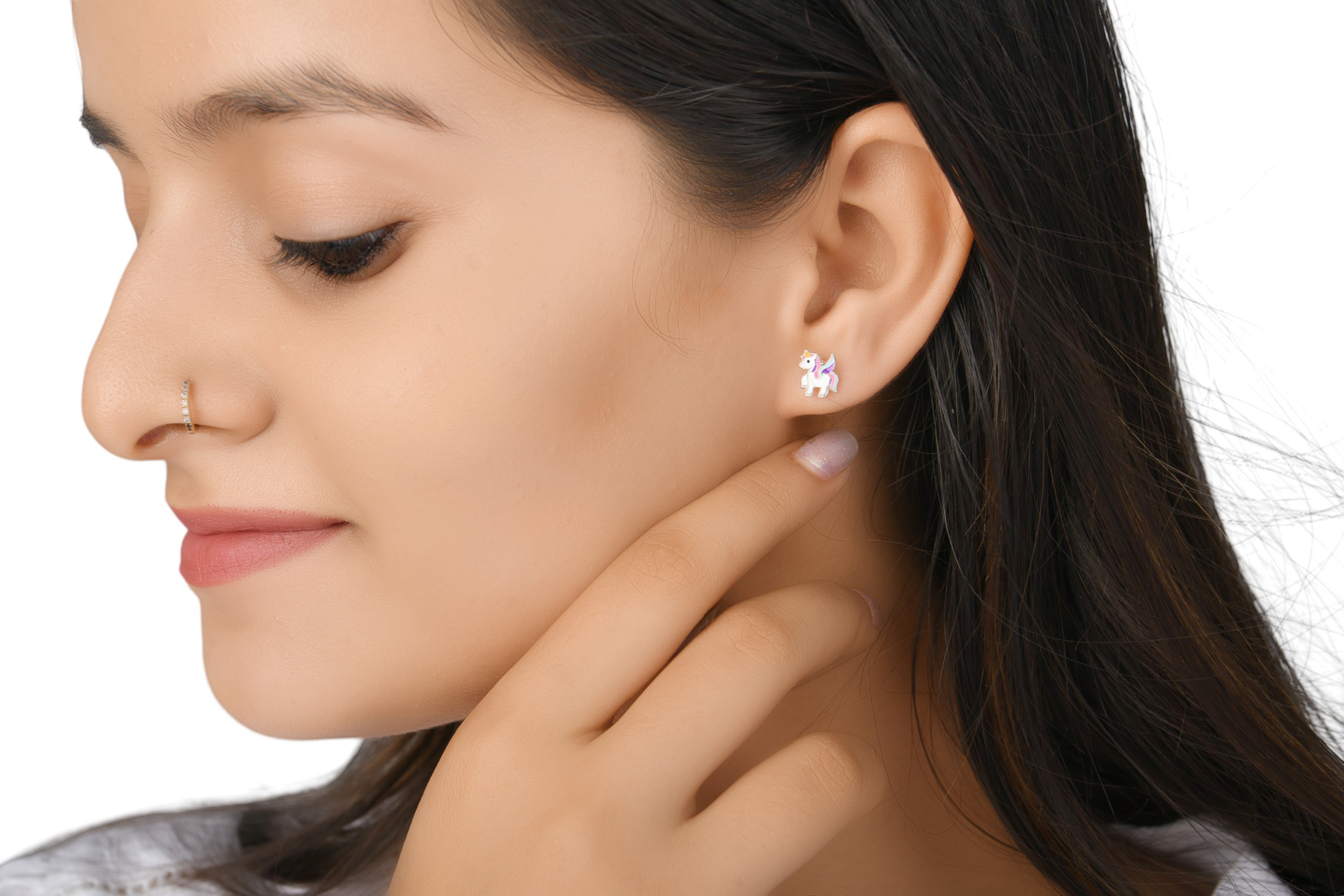 Unicorn Dangling Earrings
