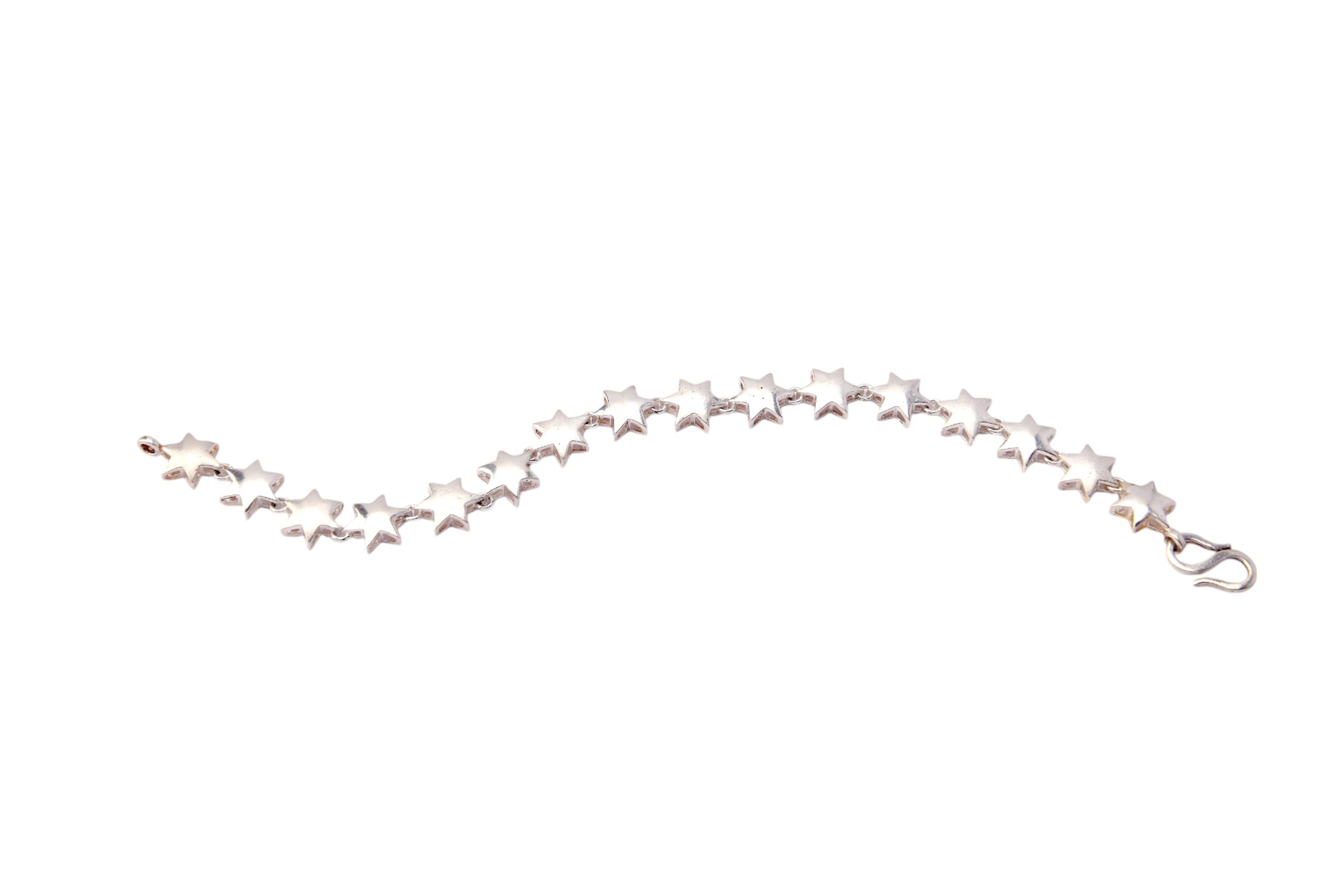 Starry Charm Silver Bracelet ✨